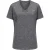 USA Pro Dames/Dames Effen V Hals T-shirt (Houtskool)