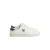 Classic leren sneakers met een racket applicatie Silbon