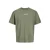 JACK & JONES relaxed T-shirt met backprint groen