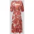White Label midi-jurk met strikceintuur