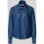 Christian Berg Woman jeansblouse met strik en borstzak