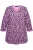 Ulla Popken Shirt  lila / zwart