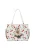 MYMO Shopper ‘Pop Eyetheme’  beige / rood / zwart / wit