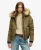 Superdry Vrouwen Everest-bomberjack met Capuchon Groen