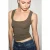 Mouwloze tanktop met ronde hals