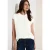 Cecil Dames Blouse met een fijne textuur in Wit