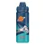 STEP BY STEP Drinkfles  aqua / donkerblauw / oranje