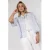 Poools blouse lichtblauw