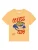 Watapparel Shirt ‘Coffee Club’  blauw / roestbruin / goudgeel