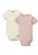 WHEAT Rompertje/body ‘Maren’  beige / rosé