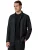 Navy linnen met knopen overshirt Profuomo