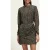 Scotch & Soda Mock Neck Mini Dress With Open Back Detail Creatures Of The