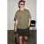 Oversized T-shirt met print en ronde hals