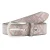 B.BELT Riem  rosa / zilver