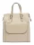 Luisa Vannini Beige Rundleer Tas