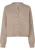 SECOND FEMALE Gebreid vest  camel