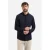 No Excess regular casual overhemd donkerblauw