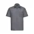 Russell Collection Heren Poplin Easy-Care Formeel Overhemd met Korte Mouwen (Konvooi Grijs)