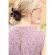 Street One Studio Dames Scrunchie met ringdetail in Paars