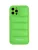 Cheeky Chain Munich Smartphonehoesje ‘iPhone 12’  grasgroen / wit