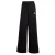 ADIDAS SPORTSWEAR Sportbroek ‘3-Stripes Fleece Wide’  zwart / wit