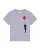 Watapparel Shirt  lichtlila / rood / pastelrood / zwart