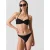 Karl Lagerfeld Karl Rib Bandeau Top Black