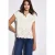 Street One Dames Blouse met borduursel in Wit