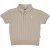 QPI Mini gestreepte polo zand