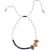 White Stuff Beech Multi Bead Necklace Navy Multi