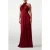 GUESS Aretha Halter Knot L Dark Jam Red