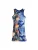 Desigual Jurk  blauw / geel / oranje