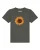 watabout.kids Shirt ‘Sonnenblume’  bruin / olijfgroen / oranje / donkeroranje