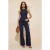 TRENDYOLMİLLA Dames Blauw Effen Wijde pijp Hoge taille Jeans