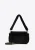 Wittchen Dames Messenger Bag met Bontrand, Zwart Polyester