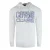 Cavalli Class witte hoodie met bloemenlogo