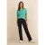 Cecil Dames Shirt in tuniek-look in Groen