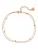 Hey Happiness Voetsieraden ‘Sea Beads’  rose-goud