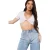 Missy Empire Dames/Dames Twisted Crop Top (Grijs)