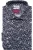 Seidensticker Overhemd donkerblauw, Bloemen