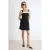 TRENDYOLMİLLA Dames Zwart Colorblock Kort / Mini Mouwloos A-lijn Jurken