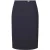 Boss Vilea effen kokerrok voor dames (Blauw)