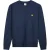 A-DAM Sweatshirt Navy With Tennis Ball Emb Black Iris