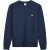 A-DAM Sweatshirt Navy With Tennis Ball Emb Black Iris