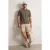 TRENDYOL MAN Heren Groen Effen Kort Regular fit Poloshirts