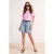 TRENDYOLMİLLA Dames Roze Effen Lang Regular fit T-shirts