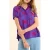 ICode Palm Tree Print Indigo Top Indigo