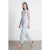 Katoenen Denim Rechte-Pijp Dungaree Jumpsuit