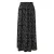 Hoge taille elastische viscose maxi rok dames QS