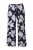 Ulla Popken Broek  lila / zwart / wit